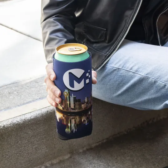 24 oz Neoprene Tall Boy Can Cooler