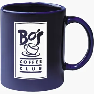 Picture For 1 Color Ceramic Mug: Cobalt