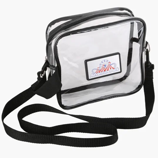 Clear Crossbody Bag with Adjustable Strap