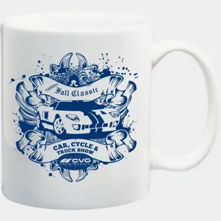 Picture For 1 Color Ceramic Mug: White