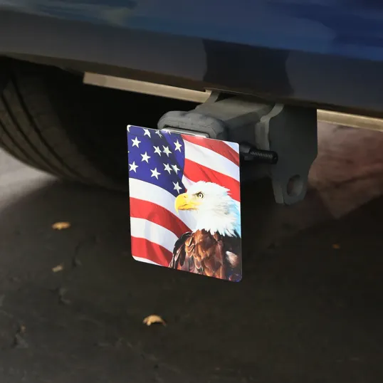 Stainless Steel Metal Trailer Hitch Cover