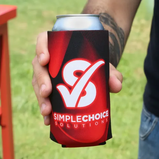 Neogreen™ Recycled 16 oz Can Cooler