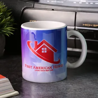 Picture For 11 Oz USA Ceramic Mug: Full Color