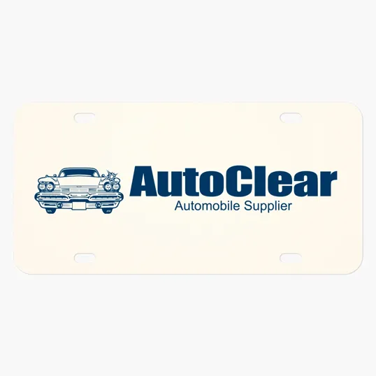 Aluminum Custom License Plate — view 3