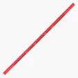 Fluorescent Colorful Enameled Yardstick — view 3