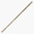 Natural Wood Yardstick, 36" English Scale — view 2