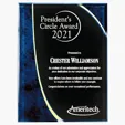 Medium Halley Lucite Acrylic Plaque — view 2