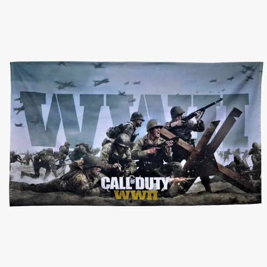 35" x 60" Beach Towel, 65/35 Cotton-Poly
