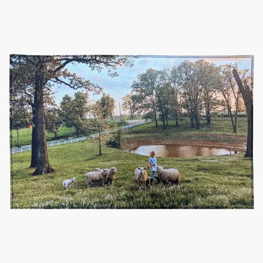 20" x 31" Indoor Rug with Non-Skid Back