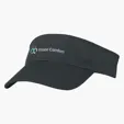 Recycled Polyester Visor with Pre-Curved Brim