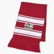 Two-Tone Knit Scarf With Fringe — view 5