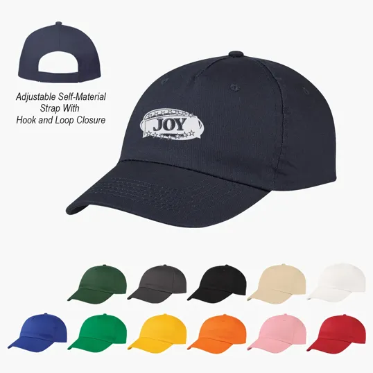 Price Buster 5-Panel Cotton Twill Cap — view 2