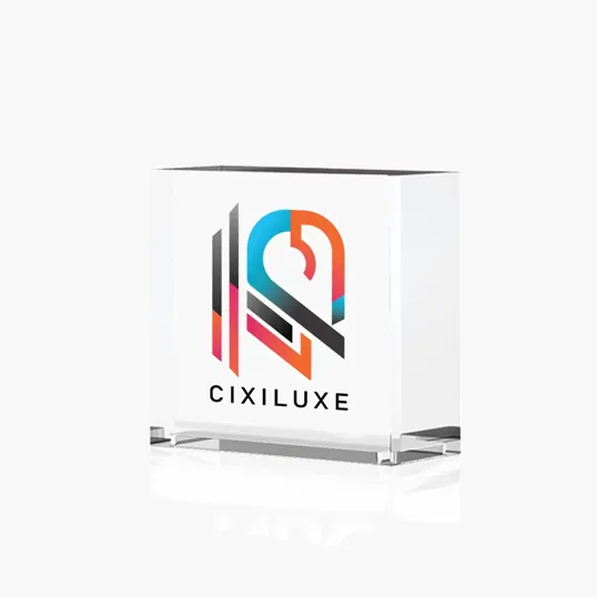Stackable Clear Acrylic Top Award — view 2