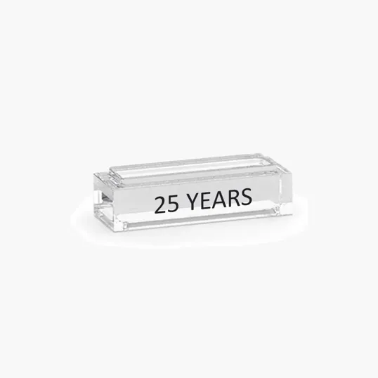 Stackable Clear Acrylic Bar Award — view 4