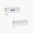Stackable Clear Acrylic Bar Award — view 2
