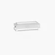 Stackable Clear Acrylic Bar Award — view 3