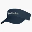 Cotton Twill Visor with Pre-Curved Brim — view 4