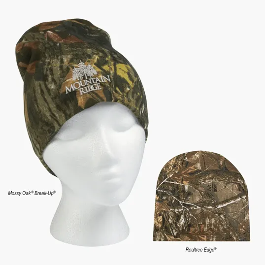 REALTREE® and Mossy Oak® Camouflage Reversible Beanie