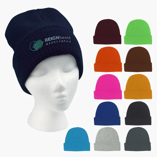 Knit Beanie with Cuff