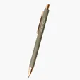 Harlow Recycled Aluminum Pen with Rose Gold Accents — view 4