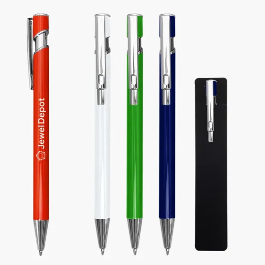 Kayden Incline Aluminum Plunger-Action Pen