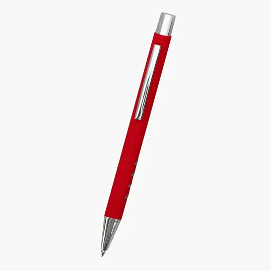 Brea Rubberized Aluminum Plunger Pen — view 7