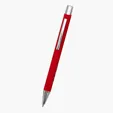 Brea Rubberized Aluminum Plunger Pen — view 7