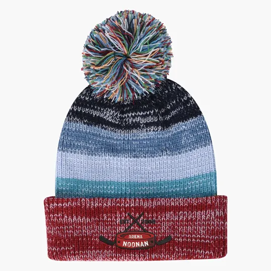 Aura Collection Pom Beanie With Cuff