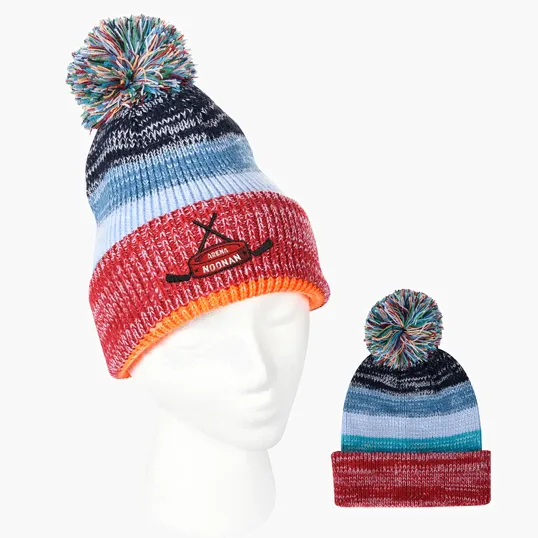 Aura Collection Pom Beanie With Cuff — view 2