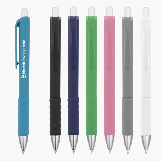 Ripple Gel Pen with Rubberized Finish