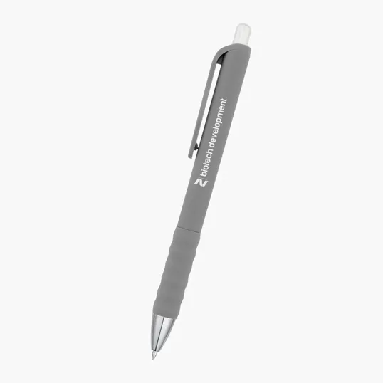 Ripple Gel Pen with Rubberized Finish — view 3