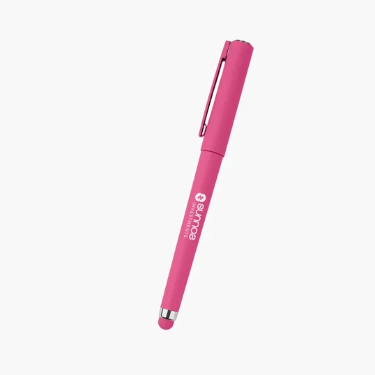 Jazzy Gel Pen with Stylus — view 5