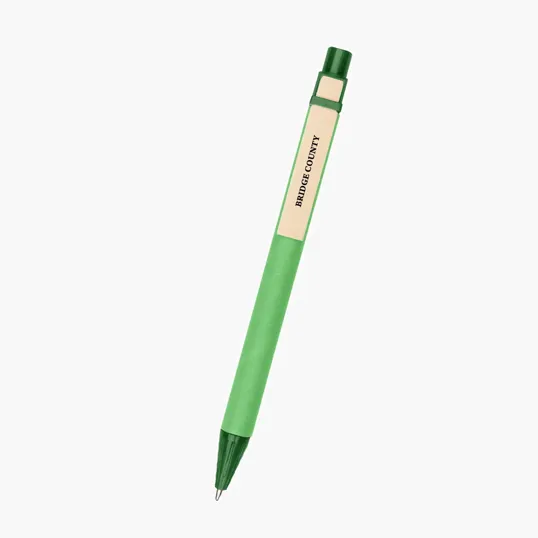 Eco-Inspired Pen With Color Barrel — view 2