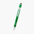 Recycled Aluminum Spin Game Top Pen With Stylus — view 9