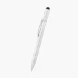Recycled Aluminum Spin Game Top Pen With Stylus — view 4