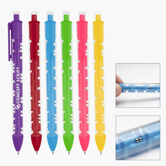 A-Maze Me Plunger Action Maze Ball Pen