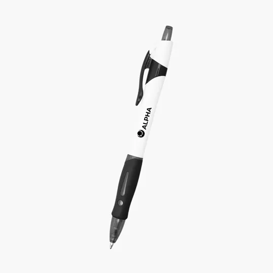 Sawyer Plunger Action Pen with Rubber Grip — view 2