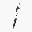 Sawyer Plunger Action Pen with Rubber Grip — view 2