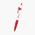 Sawyer Plunger Action Pen with Rubber Grip — view 6