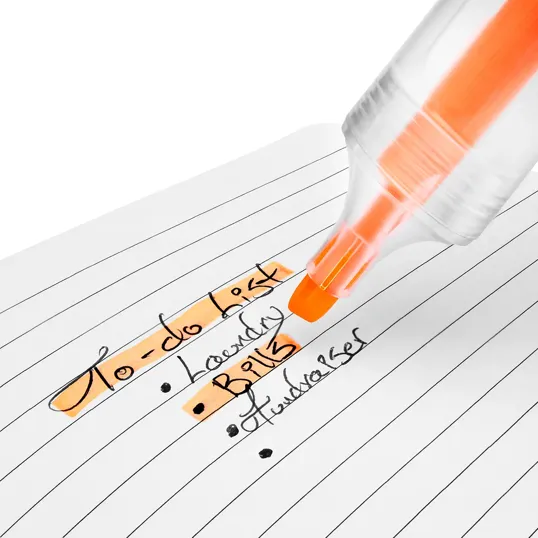 rPET Chisel Tip Highlighter — view 4