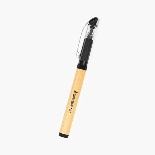 Harper Bamboo Gel Pen — view 2