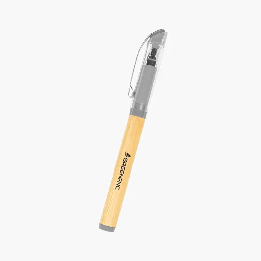 Harper Bamboo Gel Pen — view 3