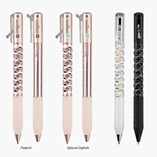 Accordion rABS Ballpoint Pen with Plunger Action — view 4