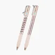 Accordion rABS Ballpoint Pen with Plunger Action — view 2
