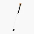 Ronan Recycled Aluminum Gel Pen with Bamboo Accent — view 10