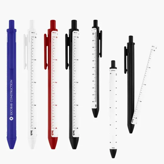 Straight Line Pen with 4" Ruler