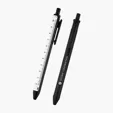 Straight Line Pen with 4" Ruler — view 2