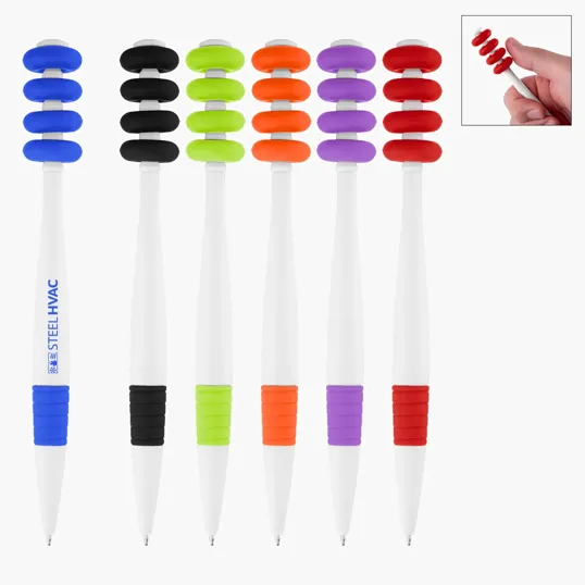 rABS Fidget Pen with Silicone Rings