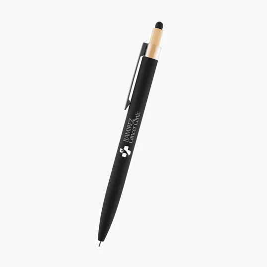 Recycled Aluminum Stylus Pen with rPET Trim — view 2