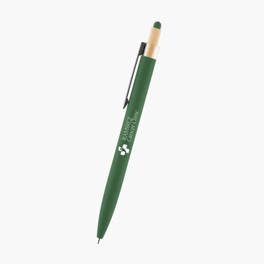 Recycled Aluminum Stylus Pen with rPET Trim — view 3